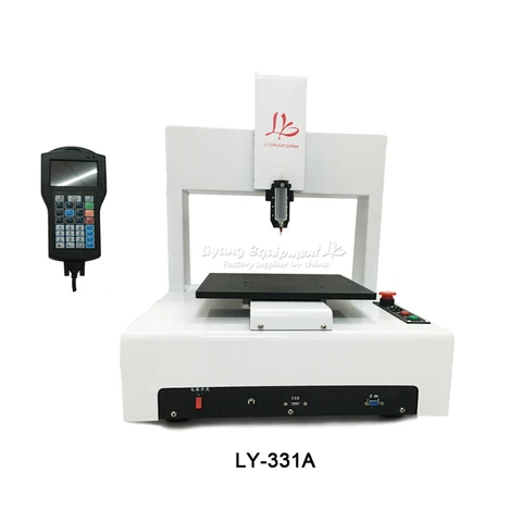 Автоматический приклеиватель LY 331 331A, 3 оси, совместим с диапазоном работы 300*300 мм для приклеиваемого модуля мобильной рамки, 110 В, 220 В