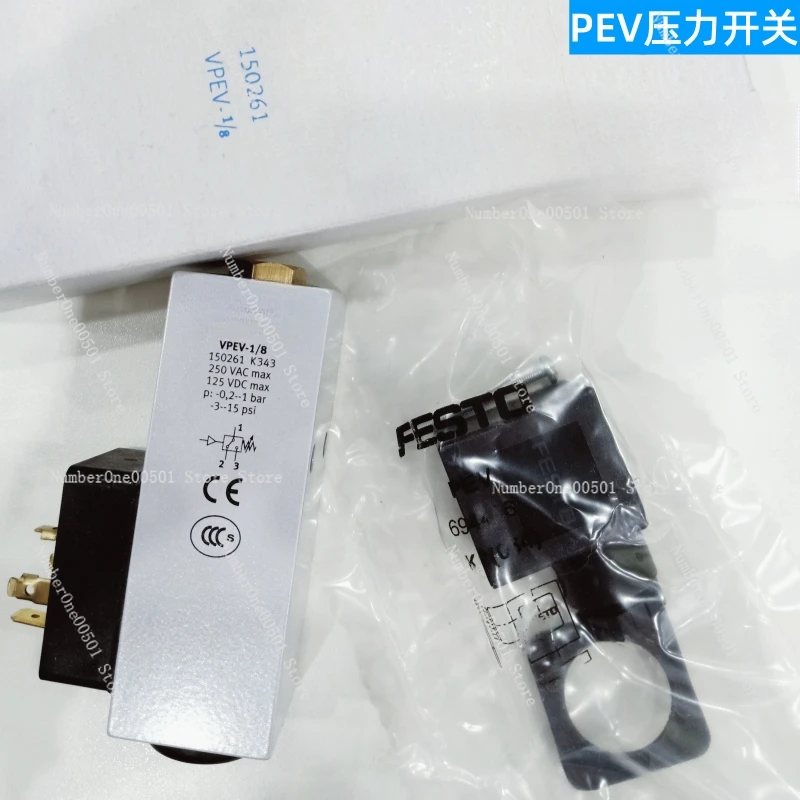 Реле давления PEV-1/4-B-OD 10773 175250 161760 оригинальный подлинный