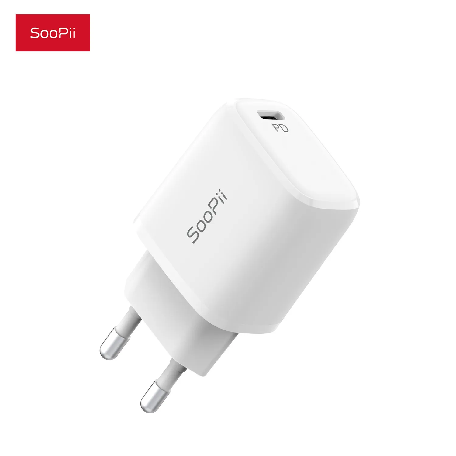 

SooPii PD10 USB C Charger 20W PD Fast Charger USB C Power Adapter For Smartphones Tablets And Other Devices