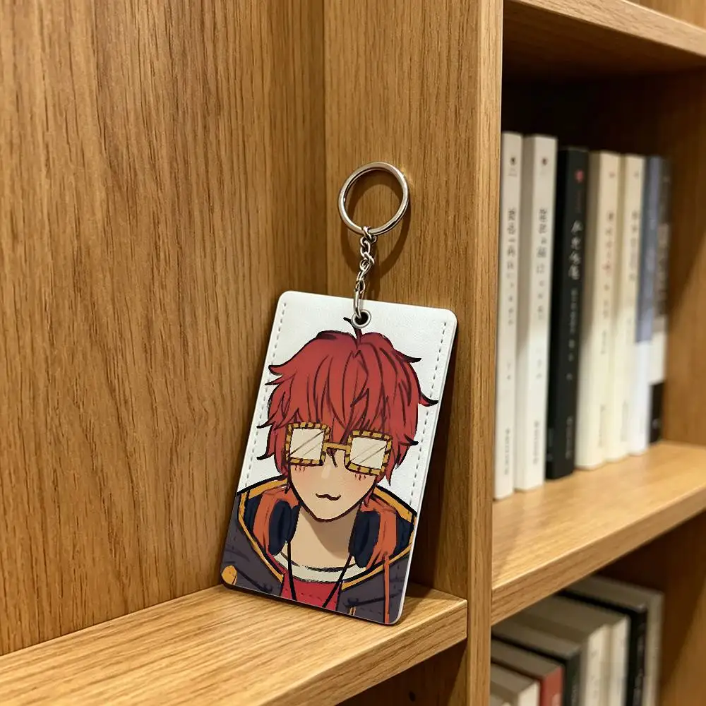 Брелок-держатель для карт и бейджей Mystic Messenger 707 Luciel, шнурок-лариат для ключей, аксессуары, подарок (art.: 3920da55efcc2) - 3920da55efcc2