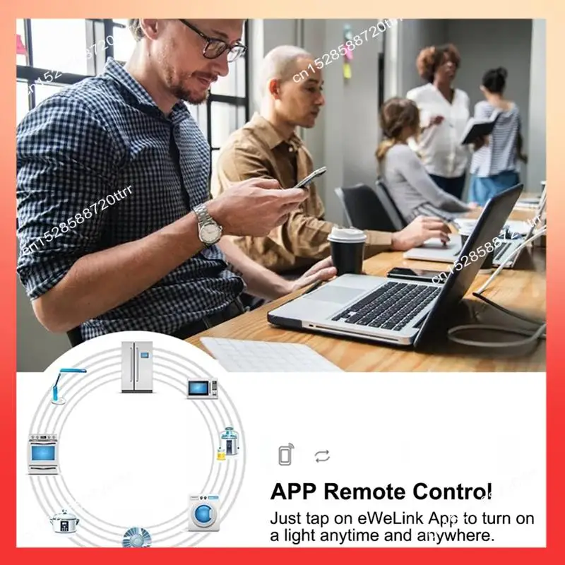 ABNR Ewelink Smart Switch 4-канальный интеллектуальный переключатель Wi-Fi Bluetooth Беспроводной сухой контактный релейный переключатель 7-32 В (art.: 3920cf8dc7b8a) - 3920cf8dc7b8a