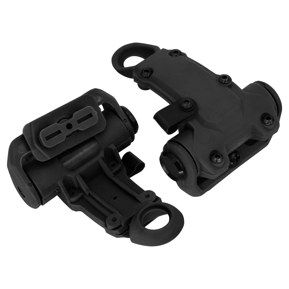 Tactical Helmet WENDY Helmet Rail Adapter Compatible with RAC Hunting Airsoft Headset Earphone Special Replacement Rotary T Arm