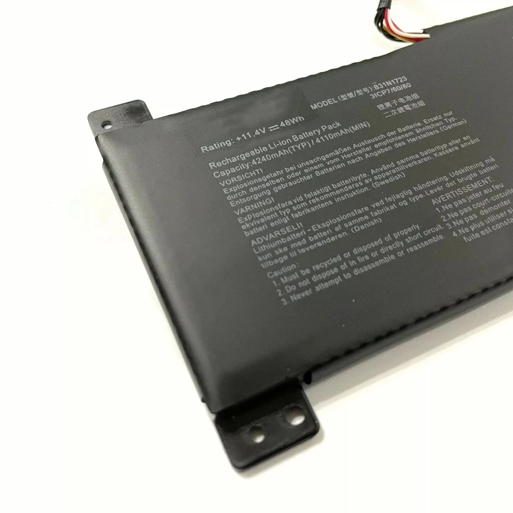 7xinbox B31N1723 11 4 V 48Wh Аккумулятор для ноутбука ASUS VivoBook K570ZD K570UD FX570ZD X570UD DM009T DM194T R570ZD E4021T