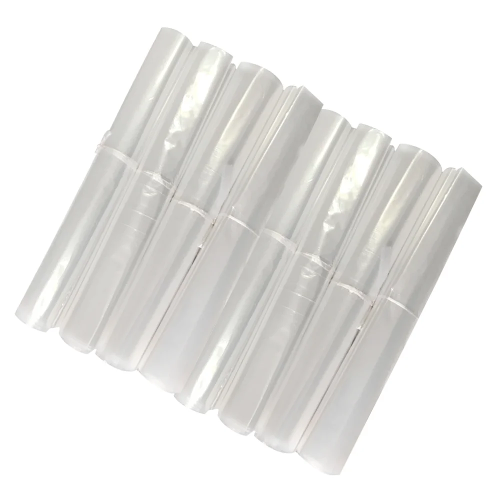 

60 Pcs Protective Case Garment Dry Cleaning Bag Dust Covers Clothes Hanging Storage Bags Plastic Clothing