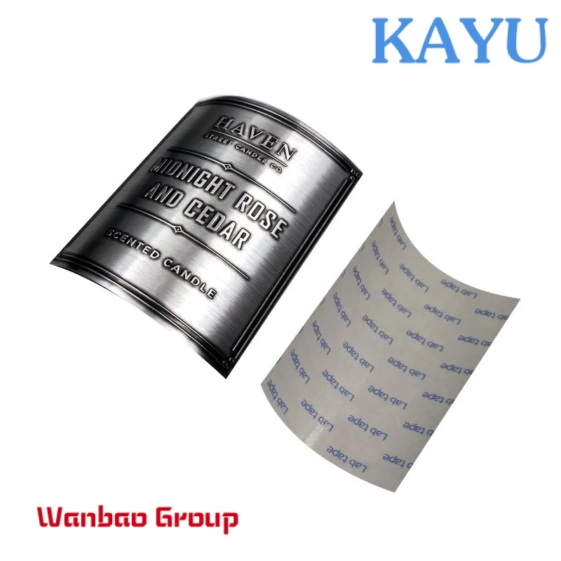 Рисунок 4 - Индивидуальная алюминиевая наклейка для бутылок