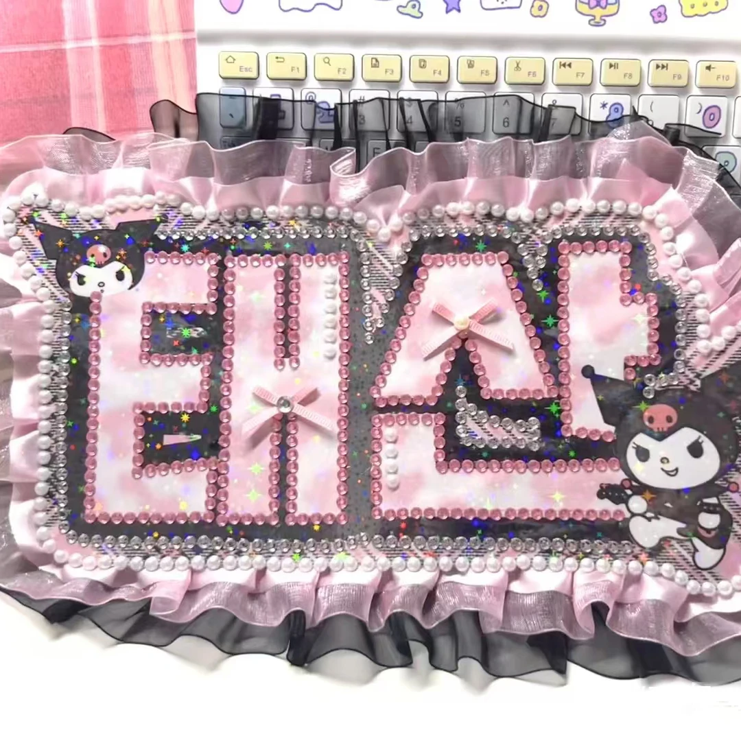 Kpop Name Sign Custom Idols Board Picket Kawaii Fans Meet Поддержка баннера ручной работы на заказ