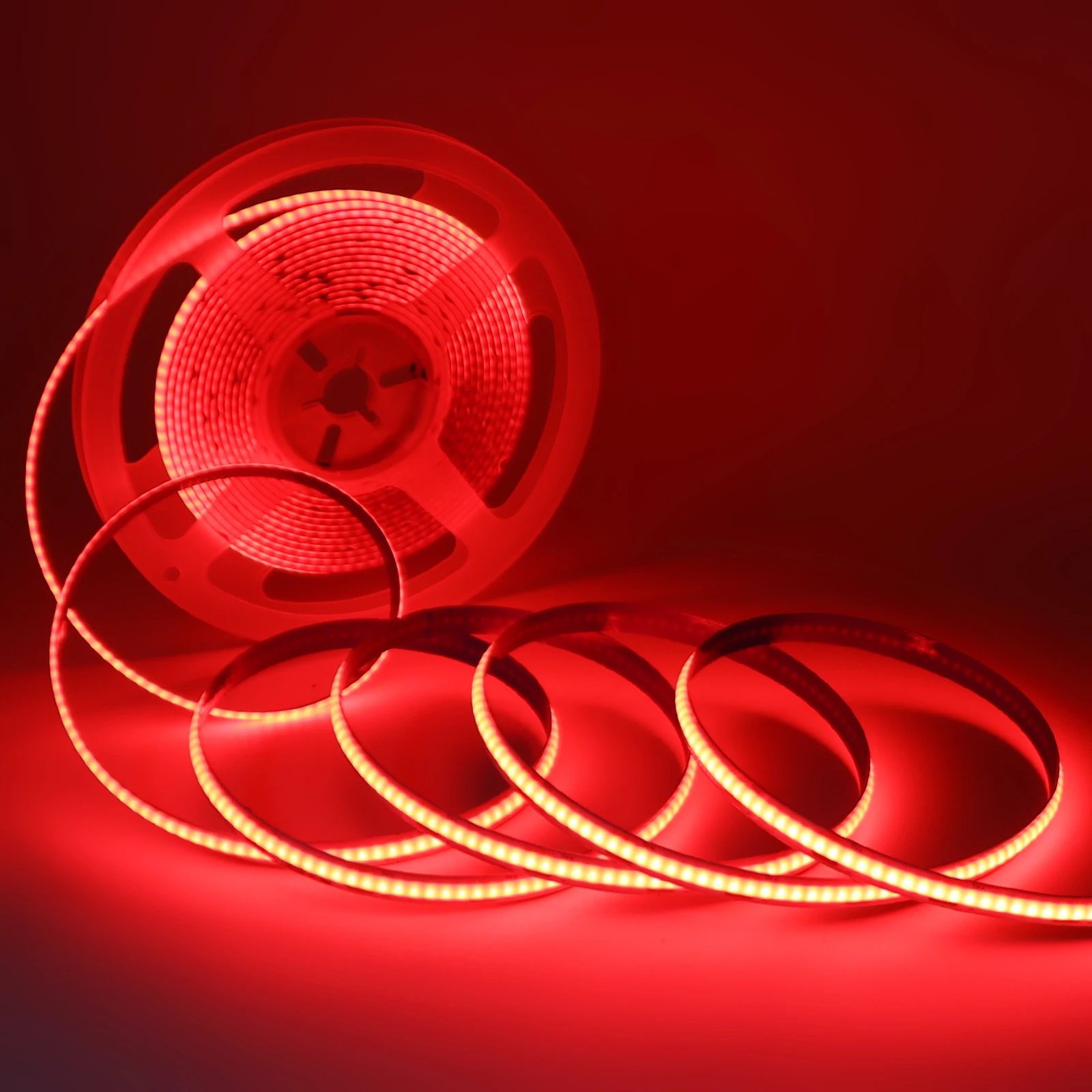 

USB COB светодиодная лента 320LED/м 8мм белая/красная/зеленая/синяя/розовая