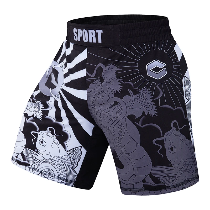 

Штаны Muay Thai Bjj мужские шорты для ММА индивидуальный дизайн OEM тренировочная одежда для бега