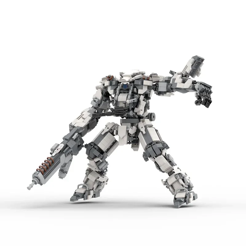 BuildMoc MK17 робот-хранитель набор строительных блоков высокотехнологичный военный