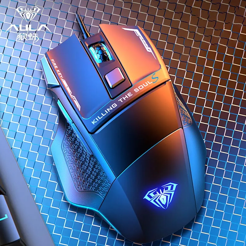 

New Wired Mechanical Gaming Mice Usb Luminous Light Mouse 4800dpi Adjustable Optical Gamer Mouse For Pc Computer Game Gift