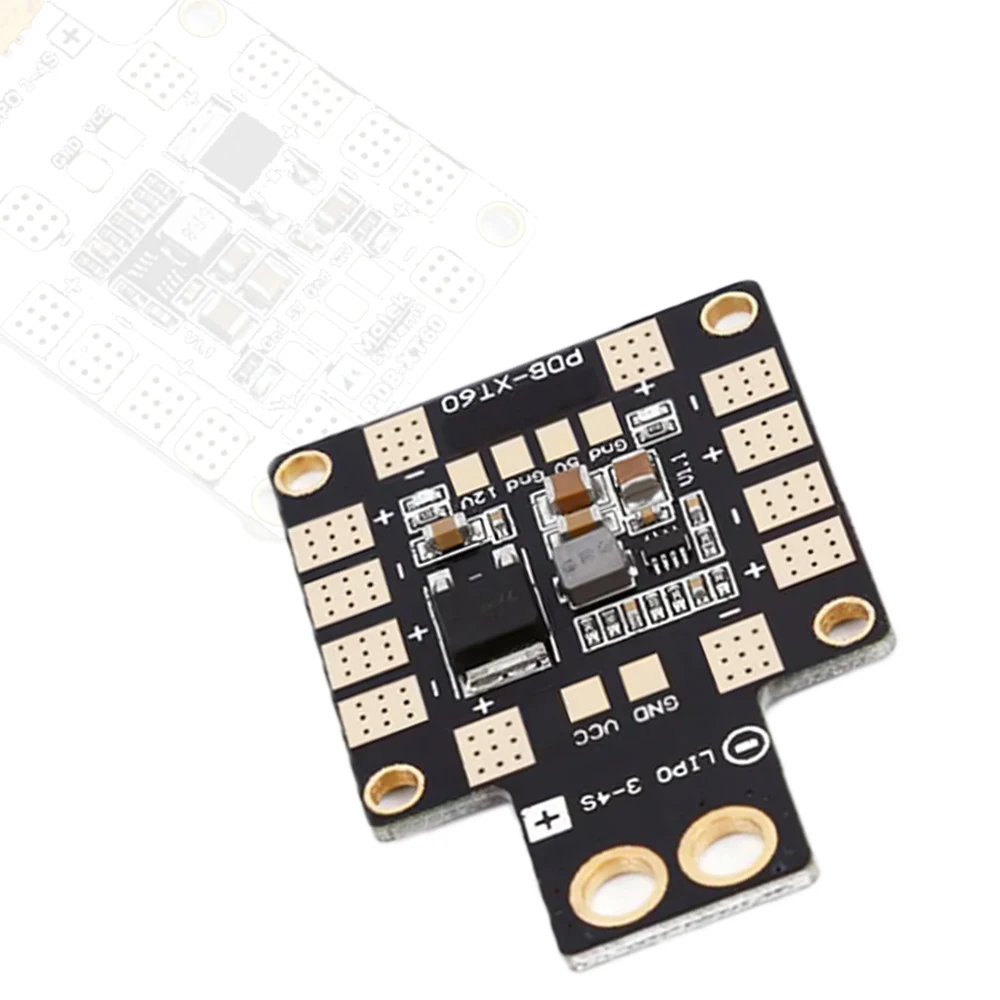 Matek Systems PDB XT60 с BEC 5V &amp 12V медная для радиоуправляемого вертолета FPV квадрокоптера