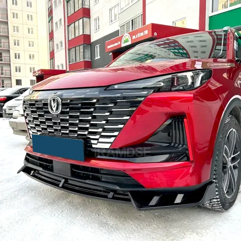 Новый! Сплиттер для CHANGAN CS55 Plus задний диффузор спойлер на передний бампер 2022 2023