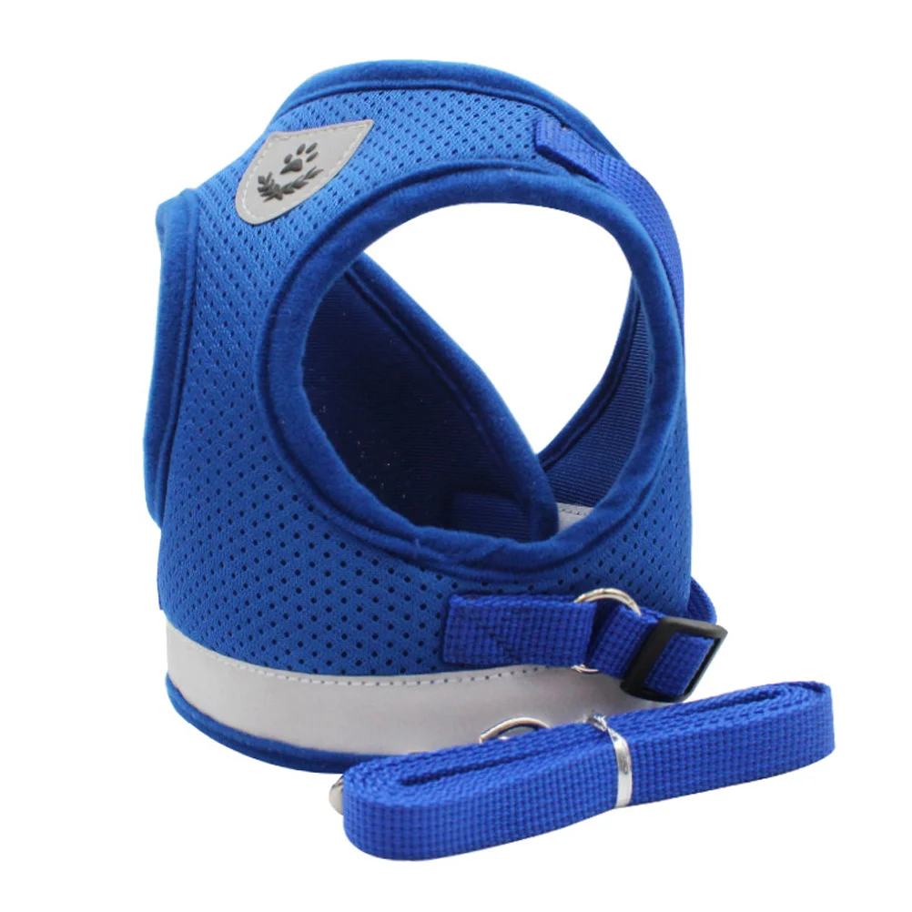 

1 Set Dog Vest Puppy Harness Dog Walking Vest with Leash Pet Cooling Vest