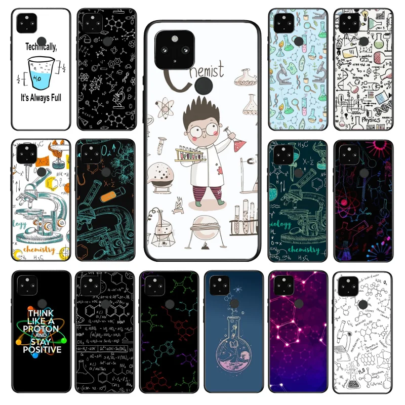 

Biology and Chemistry Phone Case for Google Pixel 7 6A 6 Pro 5A 4A 3A Pixel 4 XL Pixel 5 6 4 3 XL 3A XL