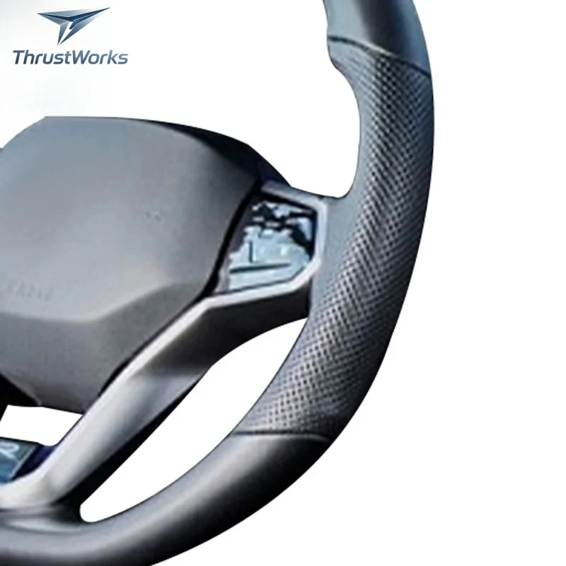 Новый руль ThrustWorks Custom Lenkrad из натуральной кожи для моделей 8R, MK7, MK8, Arteon, Tiguan, Touareg (art.: 3920db01fe374) - 3920db01fe374