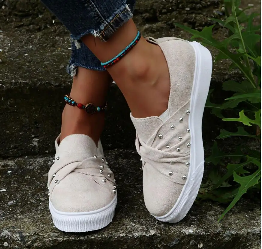 Female sports shoes casual bow shoes Fashion summer flat bottom single shoes on the zipper beach women's walking canvas
