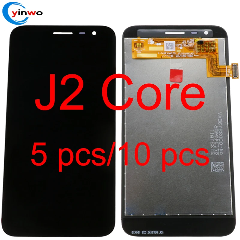 

5/10 шт. оригинальный 5,0 ''для Samsung Galaxy J2 Core LCD J260 J260M J260F J260G сенсорный экран дигитайзер в сборе