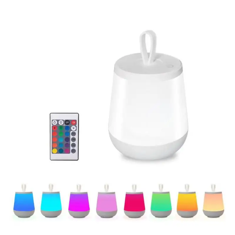 

Умный переносной прикроватный светильник, 13 меняющихся цветов, умный перезаряжаемый светильник Rgb, цветной портативный светильник