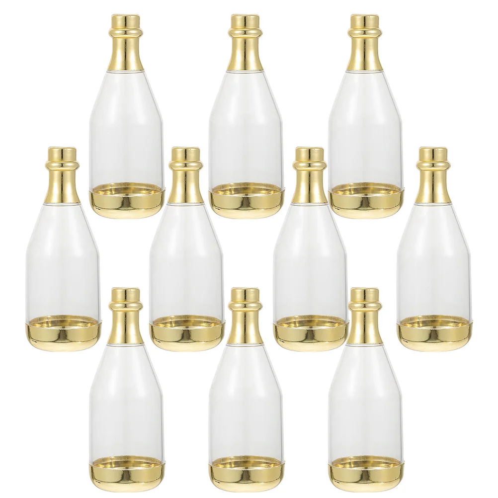 

Champagne Bottle Shaped Candy Boxes Chocolate Gift Packaging Box Baby Shower Wedding Birthday Party Decoration