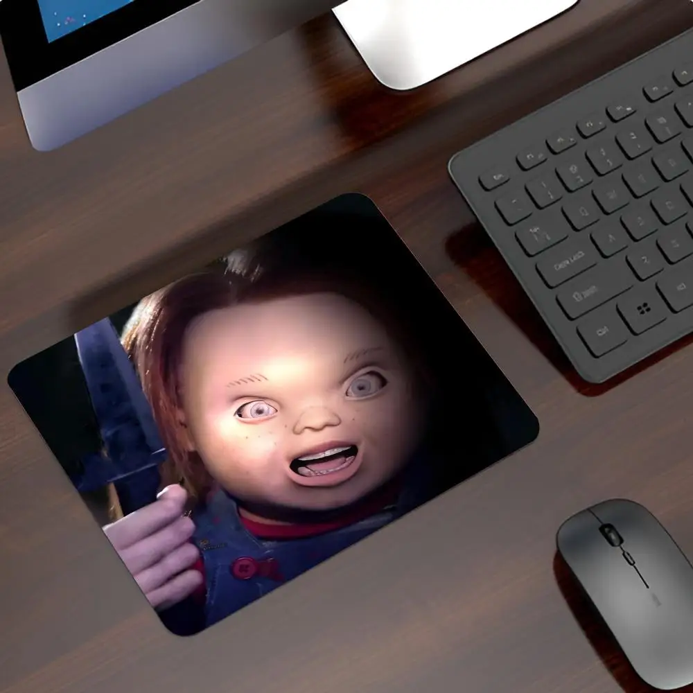 Фото Коврик для мыши Chucky, игровые коврики для мыши, ноутбуки, маленькие защитные принадлежности для запястий, настольные аксессуары, роскошные аксессуары для ноутбуков cs lol №5