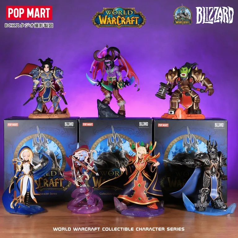 

Original POP MART World of Warcraft Series Blind Box Toys Model Confirm Style Cute Anime Figure Gift Surprise Box