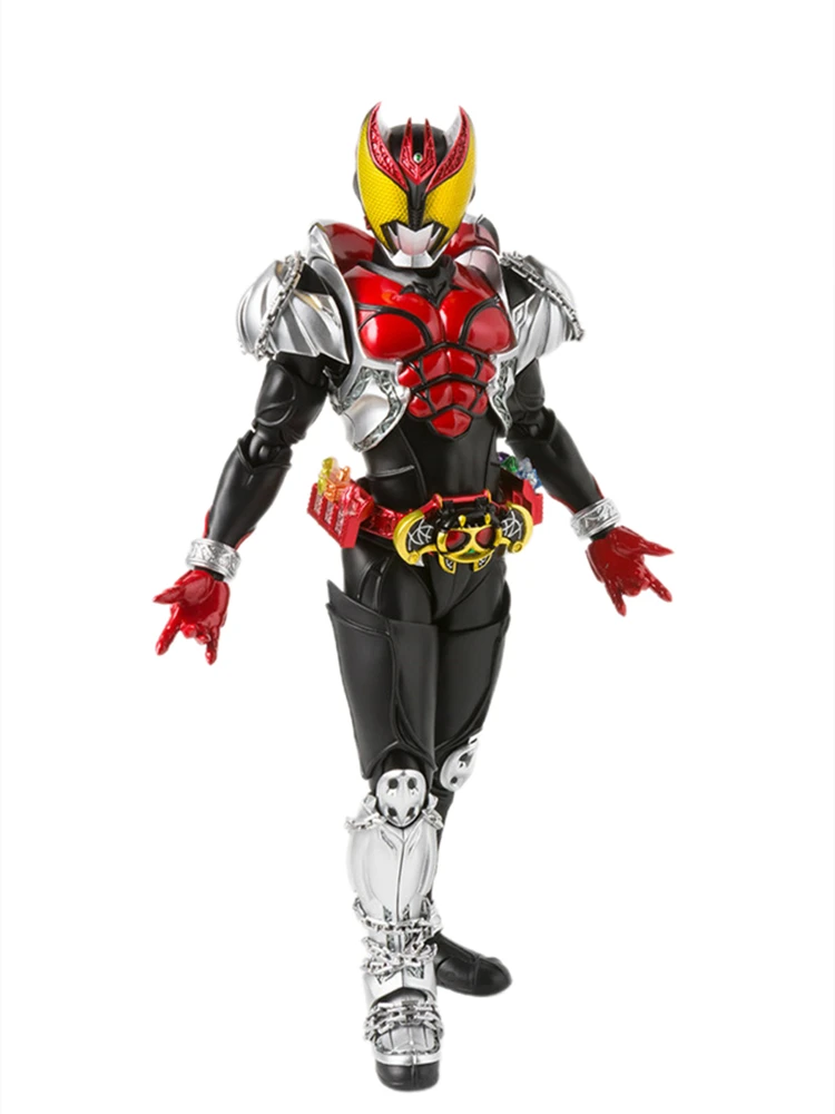 

Bandai S.h.figuarts Anime Characters Periphery Figure Masked Rider Kiva Assembly Toys Model Movable Joint Ornaments Collection