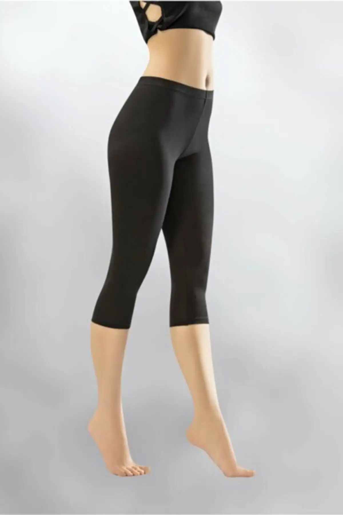 

Женские леггинсы, штаны для йоги, черные хлопковые колготки до колена, спортивные трико для фитнеса и подтяжки ягодиц, сексуальные эластичн...