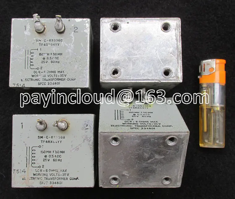

Стальной корпус герметичный масляный дроссель 150mh/500mA/6 Ohm