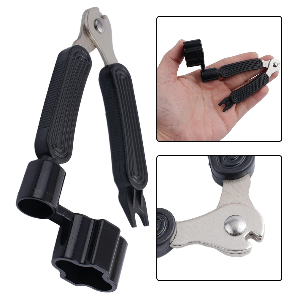 

Gray Guitar String Winder Wrench Tool Metal+ABS Pin Puller Repair White Change Orange 3 In 1 Bridge Durable Hot
