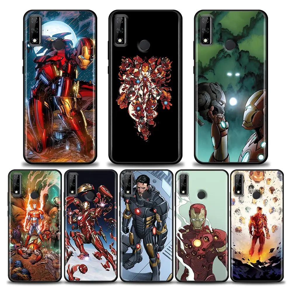 

Marvel Iron Man Comics Phone Case for Huawei Y9 2019 Y6 Y7 Y6p Y8s Y9a Y7a Mate 40 20 10 Pro Lite RS Soft Silicone Case