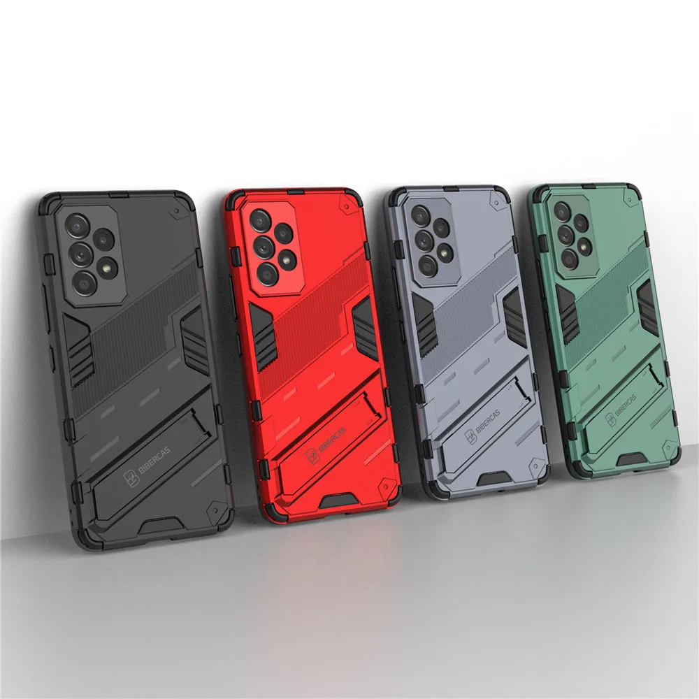 

For Samsung A53 Case Shockproof Bumper Robot Holder Stand Armor Cover For Samsung Galaxy A53 5G Coque SM-A536B/DS 6.5" Funda
