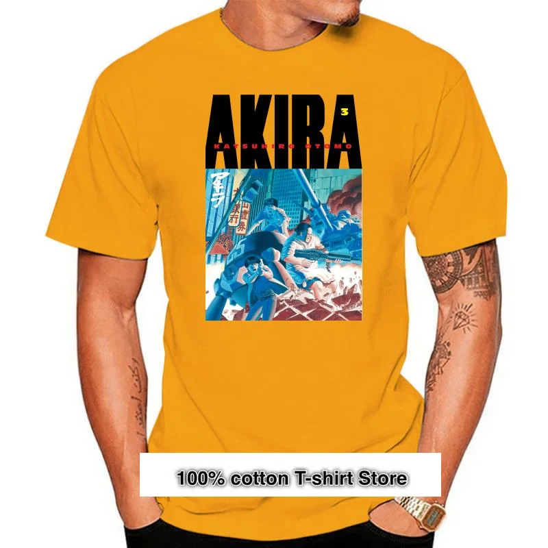 

Akira-Camiseta 1988 Natural V7 Manga K, Otomo Tokyo, 100% algodón, tallas S 5Xl