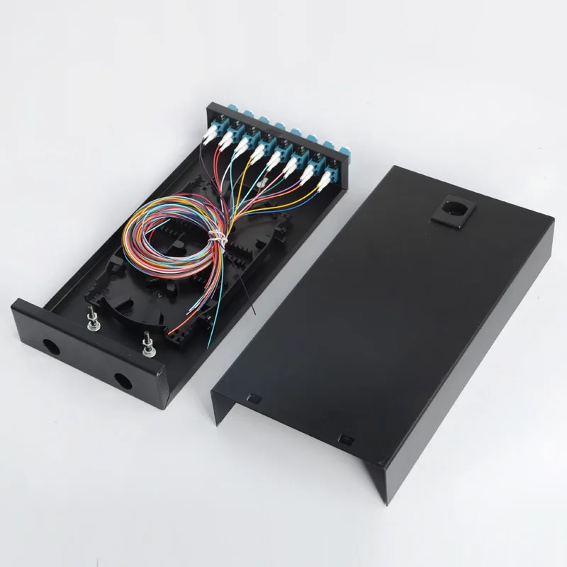 Волоконно-оптическая клеммная коробка 8 портов 16-ядерный настольный тип LC с