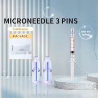 low price fillmed nanosoft microneedles 34g 1 5mm needle length multi needle 3 pins for neck eyes around remove wrinkle
