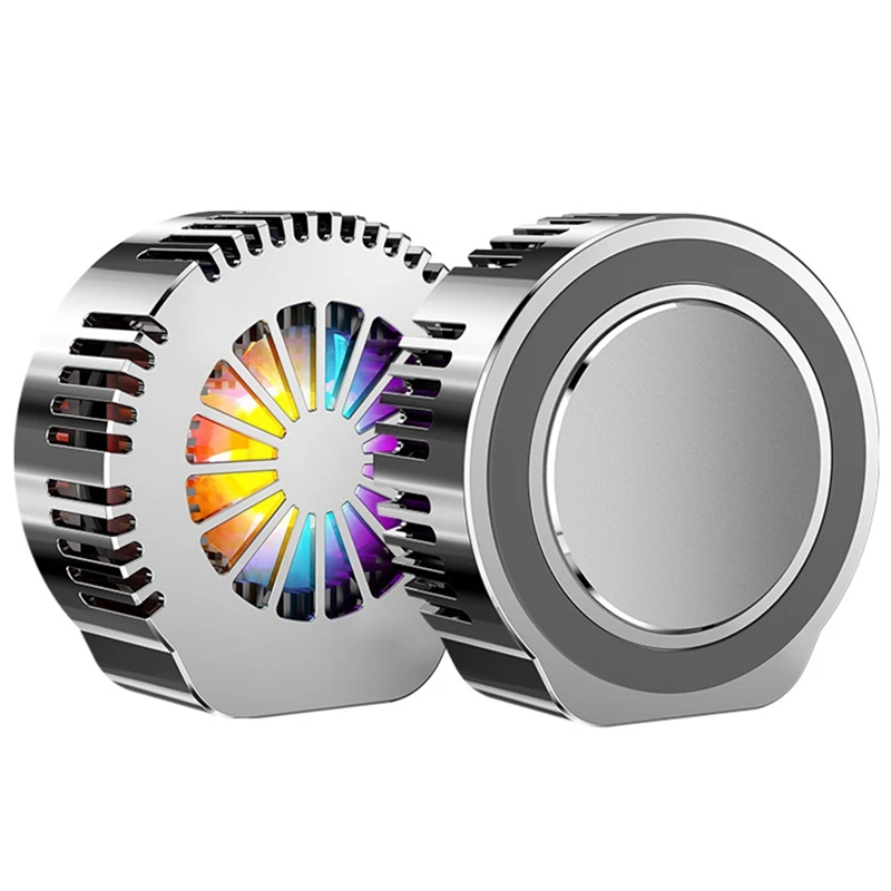 

Portable Universal Magnetic Cooler Semiconductor Metal Radiator Mobile Game Cooling Fan For Smartphones/Tablets