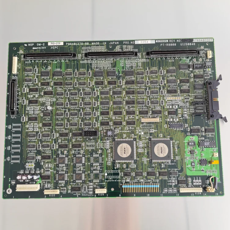 Плата управления SCREEN CTP PlateRite PT-R4000, PT-R8000 U1150046 PIO-CTP P86401378-00, оригинальная и бу, в наличии на складе (art.: 3920db6bb30e6) - 3920db6bb30e6