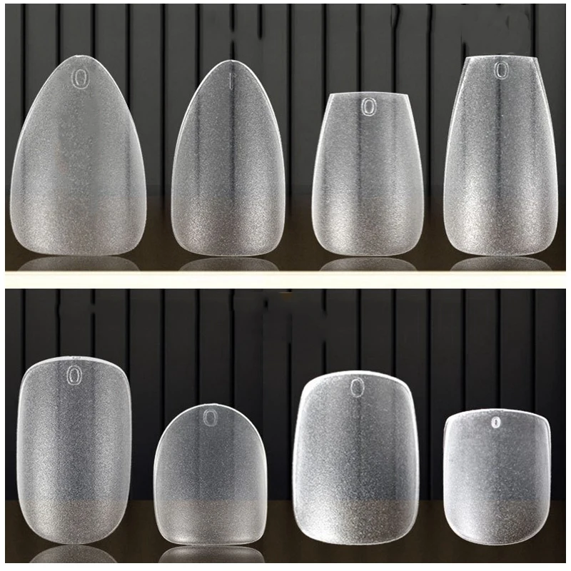 

120 шт. накладные ногти короткий гроб миндаль квадратные матовые ногти Типсы накладные ногти дизайн капсулы гель X акриловые ногти