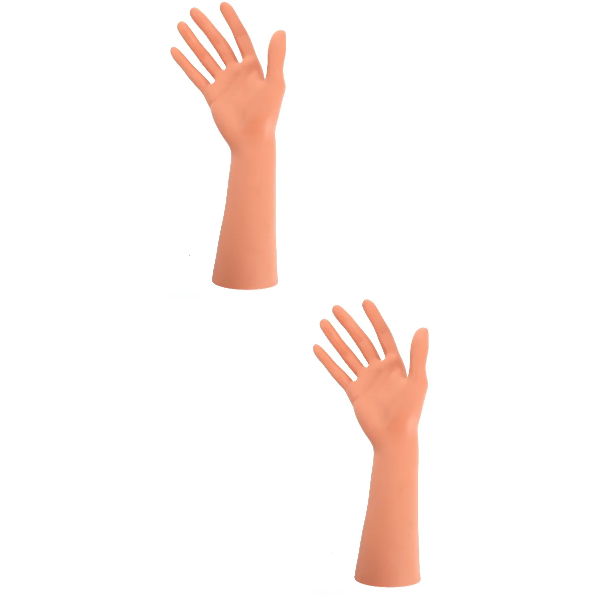 

Hand Display Stand Practice Nail Mannequin Necklace Bracelet Jewelry Fakeholder Watch Nails Rack Organizer Form Acrylicearring