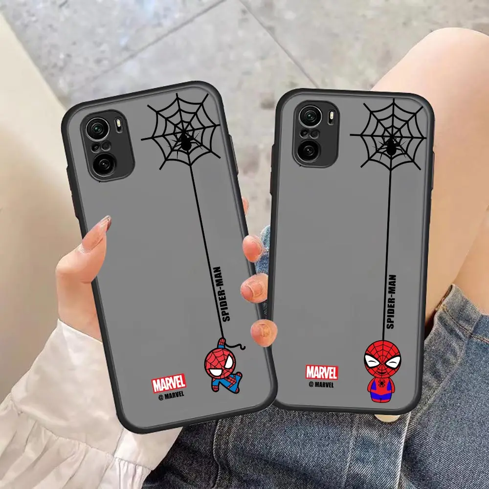 

Funny Spider-man Miles Morales Marvel Matte Case For Redmi K40 K30 K20 10 10C 10X 9T 9C 9A 9 8A 8 7A 7 6 6A 5 5A 4X 4A Pro Cover