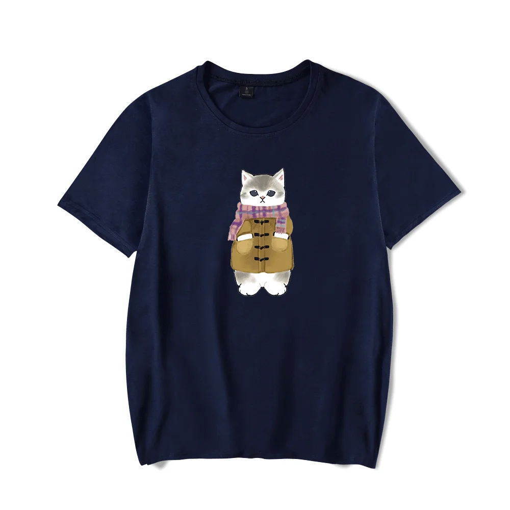 

Mofu Sand Cat kawaii cat cute 2D Print Women/Men Clothes Hot Sale Tops Short Sleeve zxxxAx