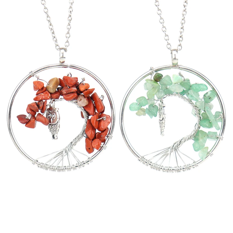 Оптовая продажа модное ожерелье ручной работы из натурального хрустального