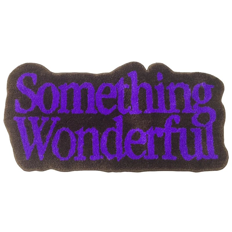 

China Manufacturer Factory Price Door Entrance Mats English Letter Welcome Mats For Front Door
