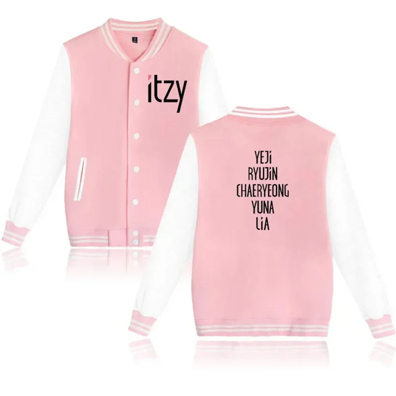 Cosl120 K POP KPOP ITZY Album Women Hoodies Sweatshirt CHAERYEONG YUNA RYUJIN LIA YEJI Baseball Jacket Bomber K-POP