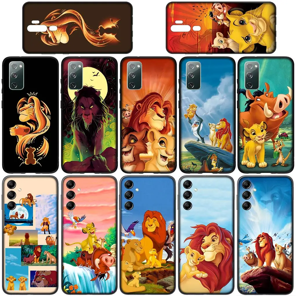 The Lion King Simba Pumbaa TPU Case for Xiaomi Poco C65 X3 NFC GT X4 M4 M6 Pro F3 Redmi 13C 14C Phone Cover Flexible Casing