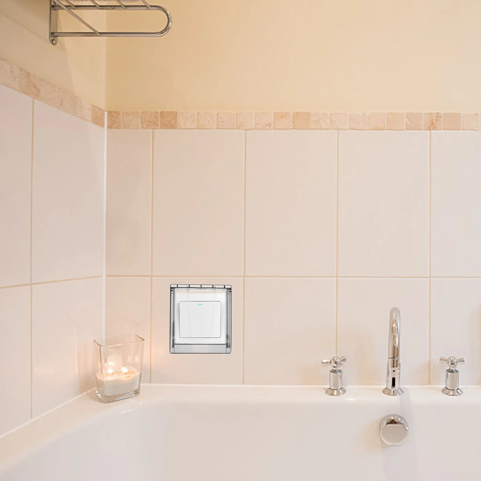 Защитная крышка переключателя крышки розеток наружная клейкая настенная липкая