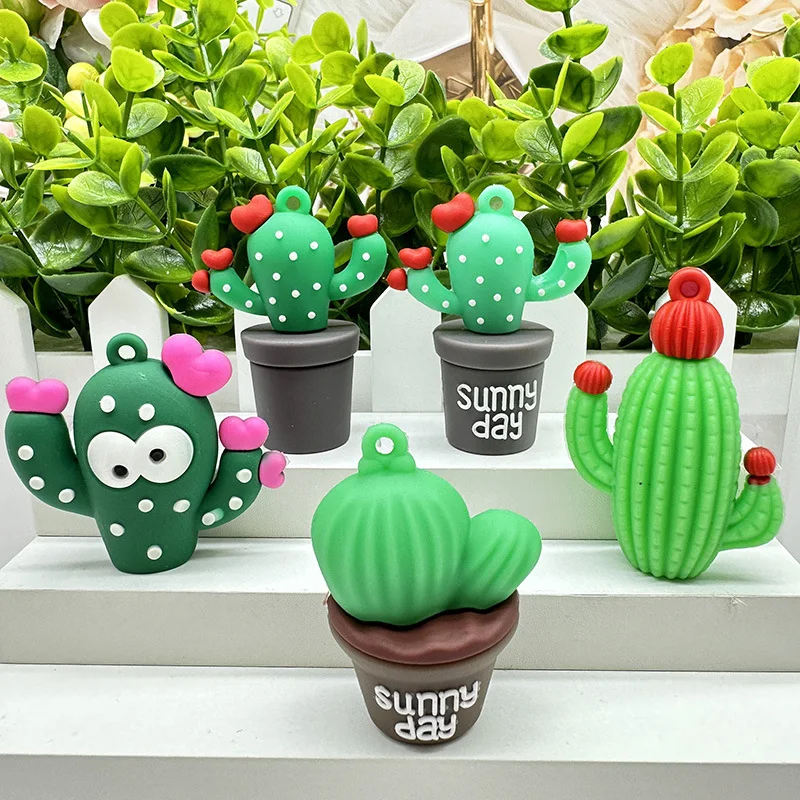 

Delicacy Cute Cactu Celestial Being Doll Pendant for Women Potted Plant Decor Keychain Bag Accessori Couple Child Gift Ornaments