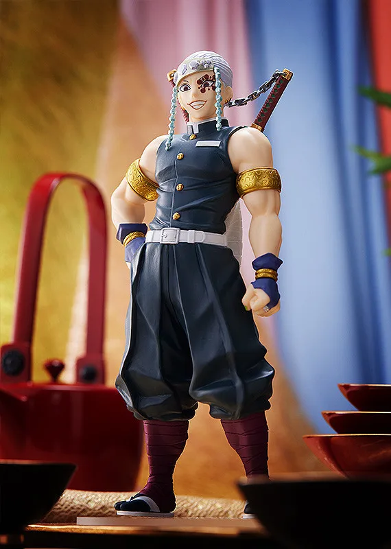 

In Stock Original GSC POP UP Demon Slayer Uzui Tengen 16CM Action Figure Anime Figurals Brinquedos Toy Model Gifts