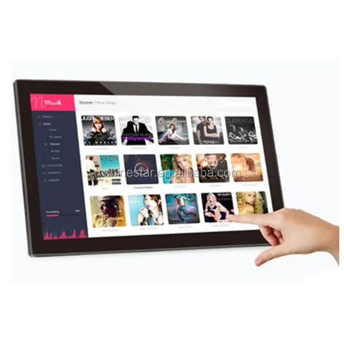 19 &quot18 5&quot дюймовый емкостный сенсорный экран рекламный дисплей интерактивный