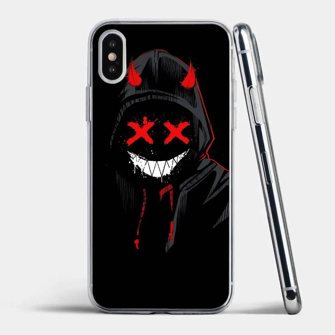 Прозрачные мягкие чехлы с капюшоном для Huawei Y5 Y6 Y9 2018 Mate 10 20 Lite Pro P Smart 2019 P9 Mini Ghost Style -