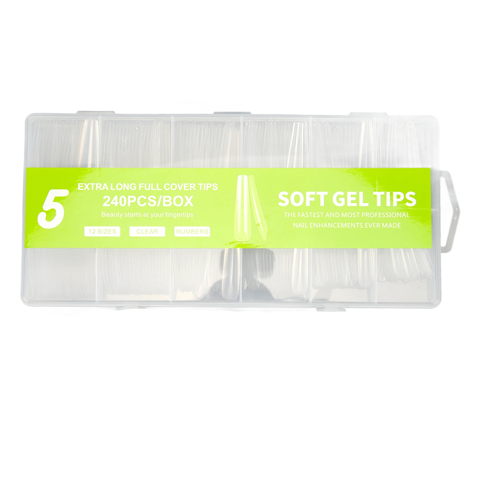 

Nail Tip Ultra Thin Professional Fake Nail Tip for Women for Dancing Party